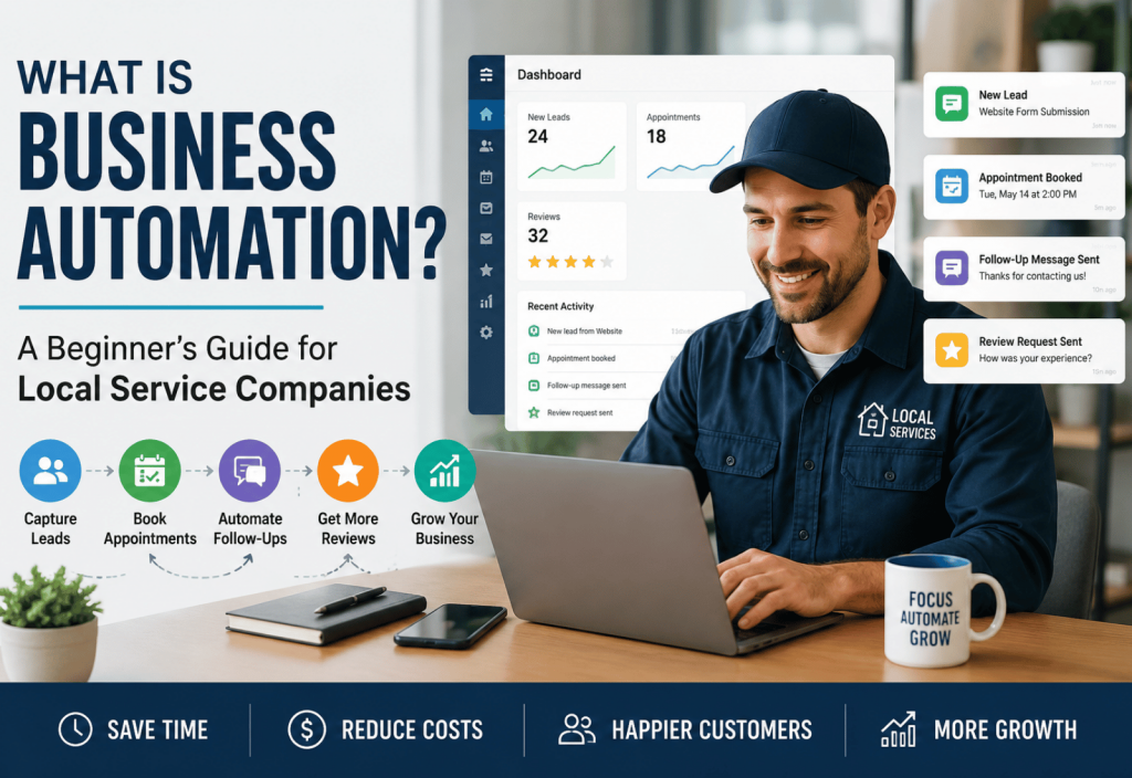 business automation for local service companies